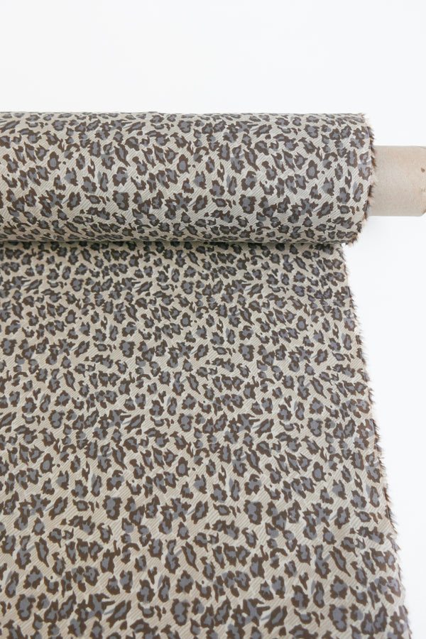 Kimberley - Cotton Poplin Print | Taupe #2