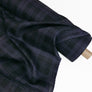 Minato - Linen & Organic Cotton Voile | Midnight Check
