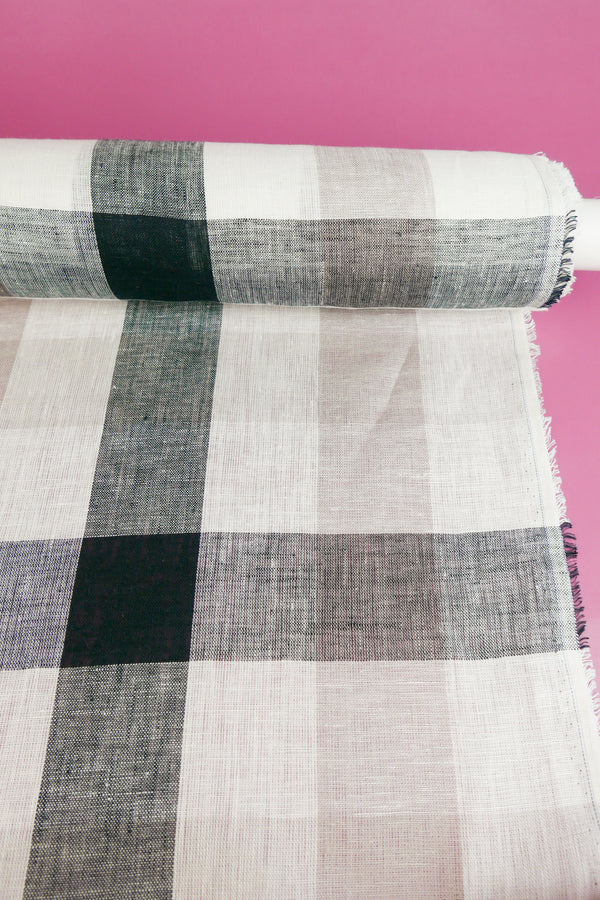 Barbara - Linen Gauze | Light Rose