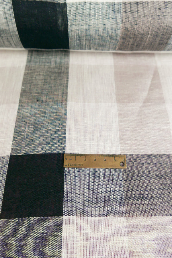 Barbara - Linen Gauze | Light Rose