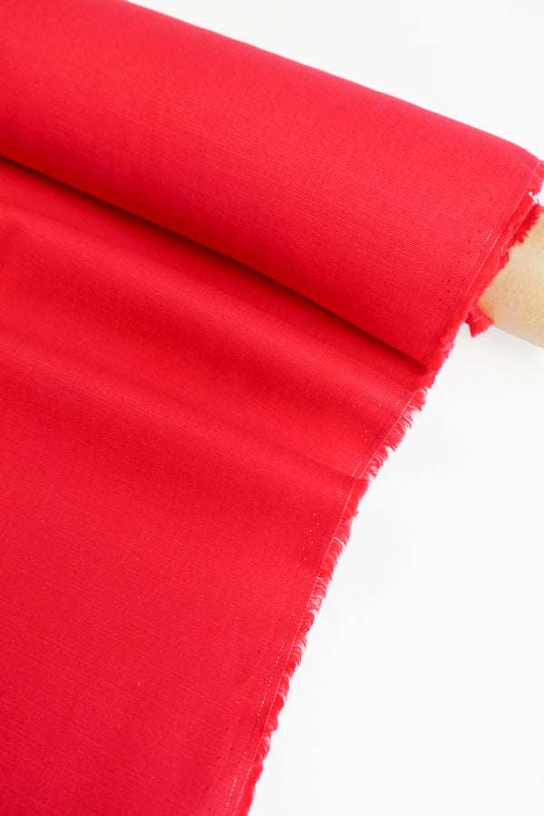 Bambi - Stretch Linen | Tomato