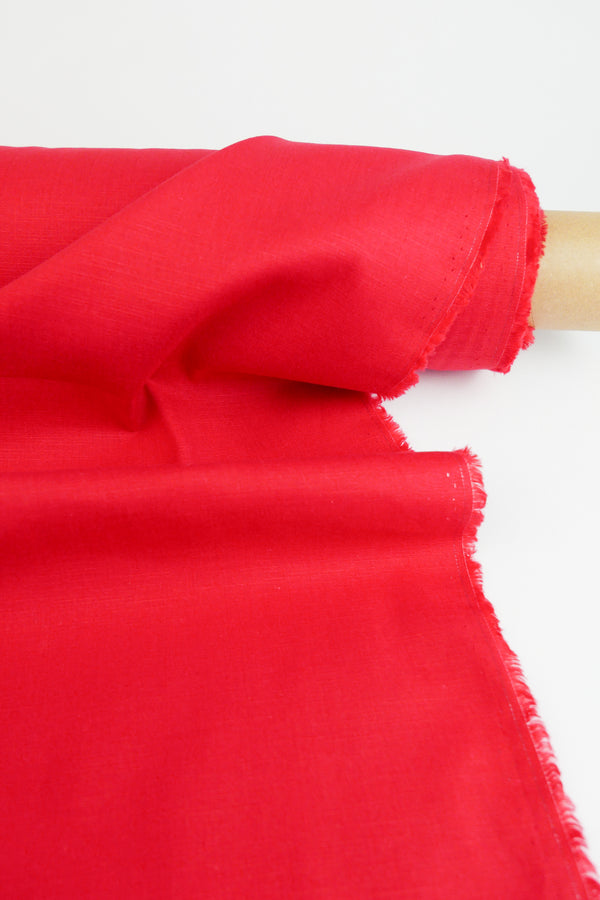Bambi - Stretch Linen | Tomato