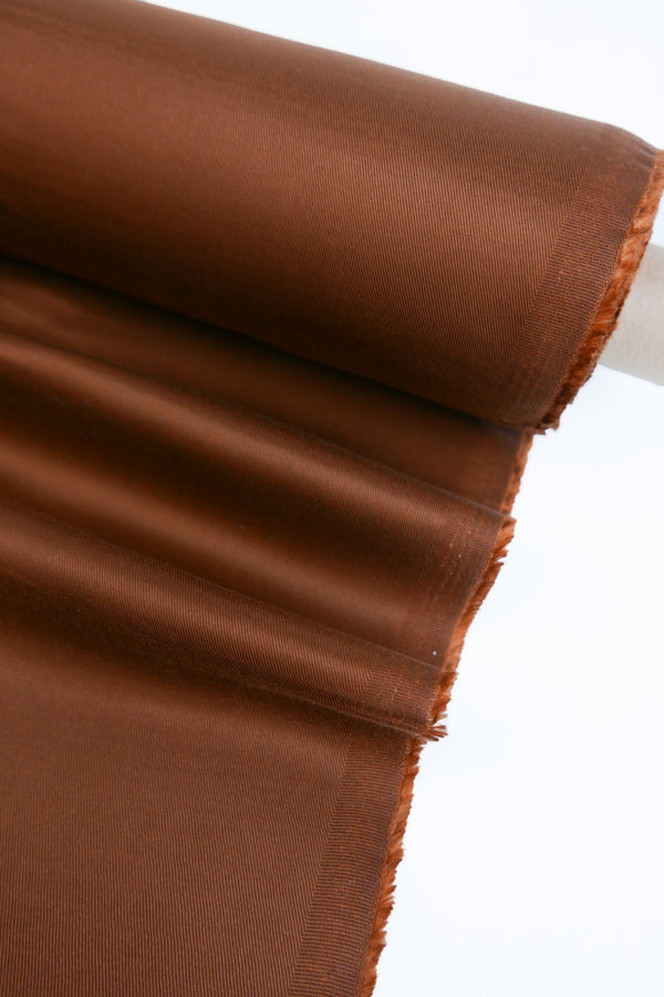 Tuscany - Japanese Polished Tencel Twill | Rust