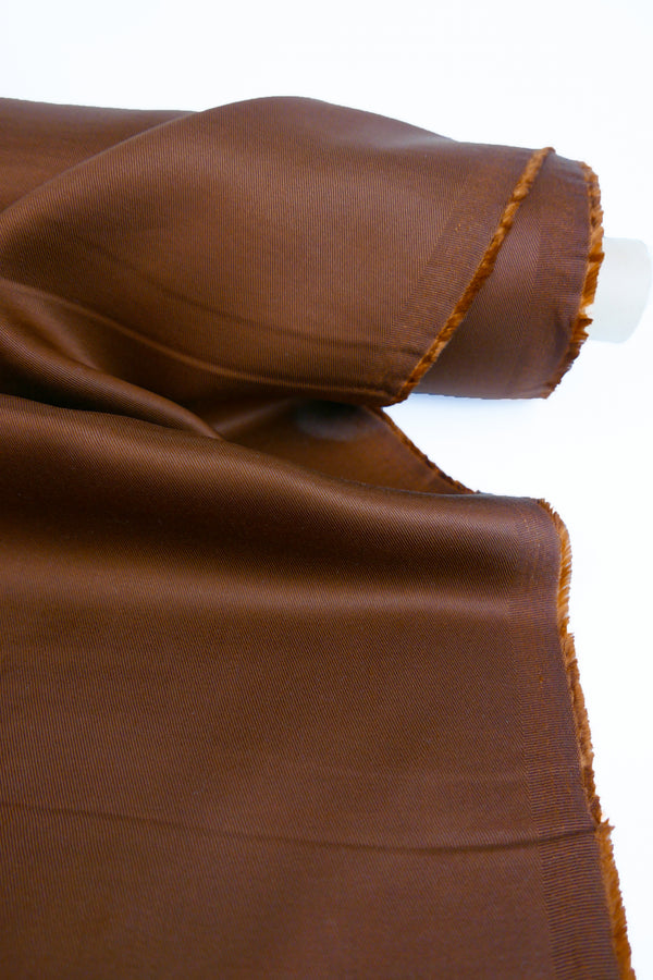 Tuscany - Japanese Polished Tencel Twill | Rust
