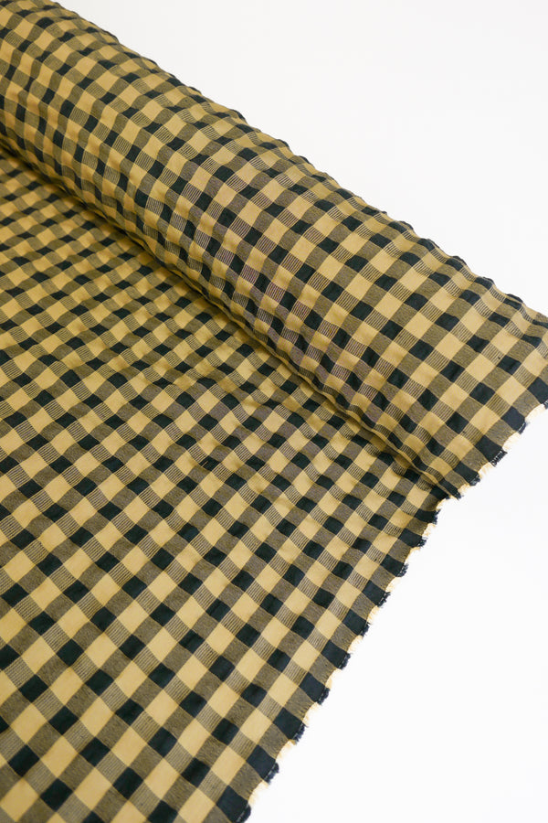Vienna - Linen Cotton Seersucker | Ginger