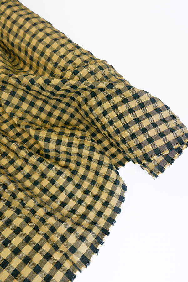 Vienna - Linen Cotton Seersucker | Ginger