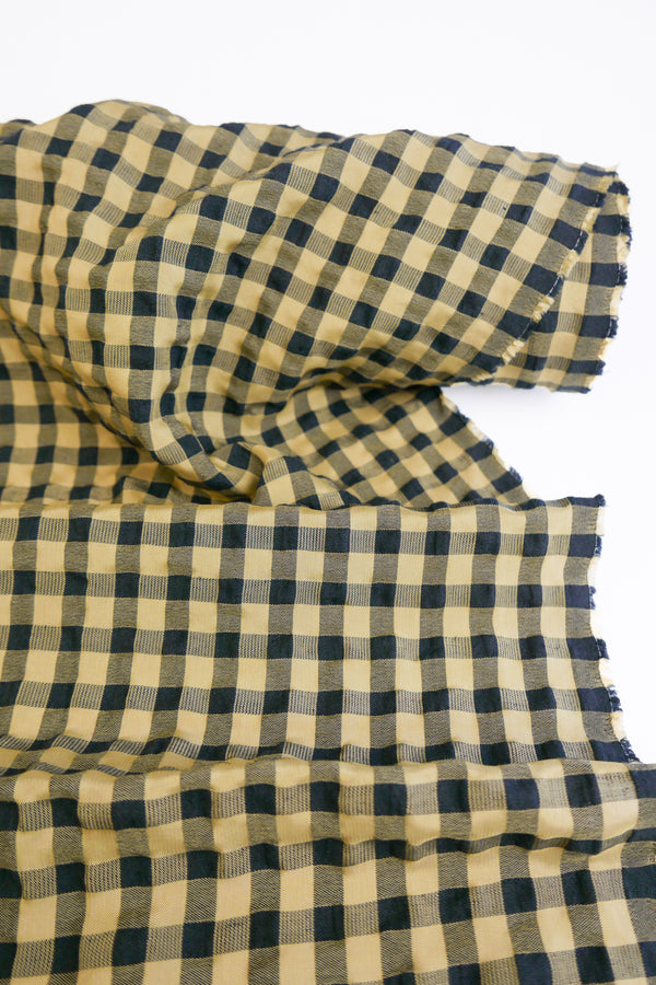 Vienna - Linen Cotton Seersucker | Ginger
