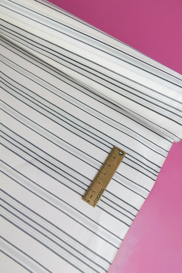 Marca - Italian Lining | Silver Stripe