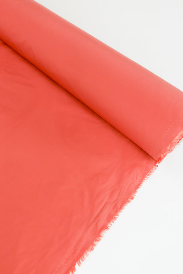 Aqua - Memory Yarn Taffeta | Papaya
