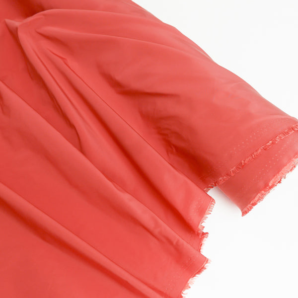 Aqua - Memory Yarn Taffeta | Papaya