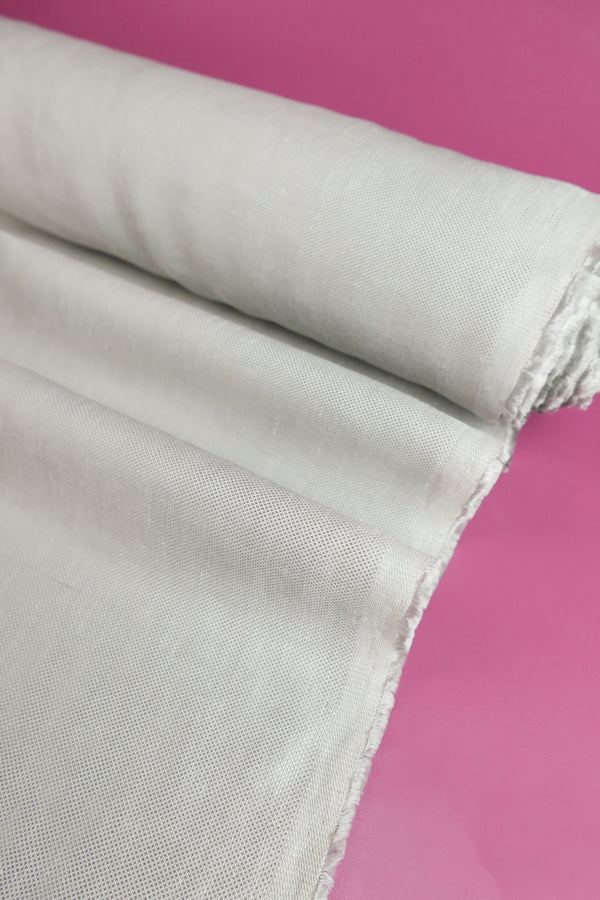Damyana - Honeycomb Filament Linen | Silver
