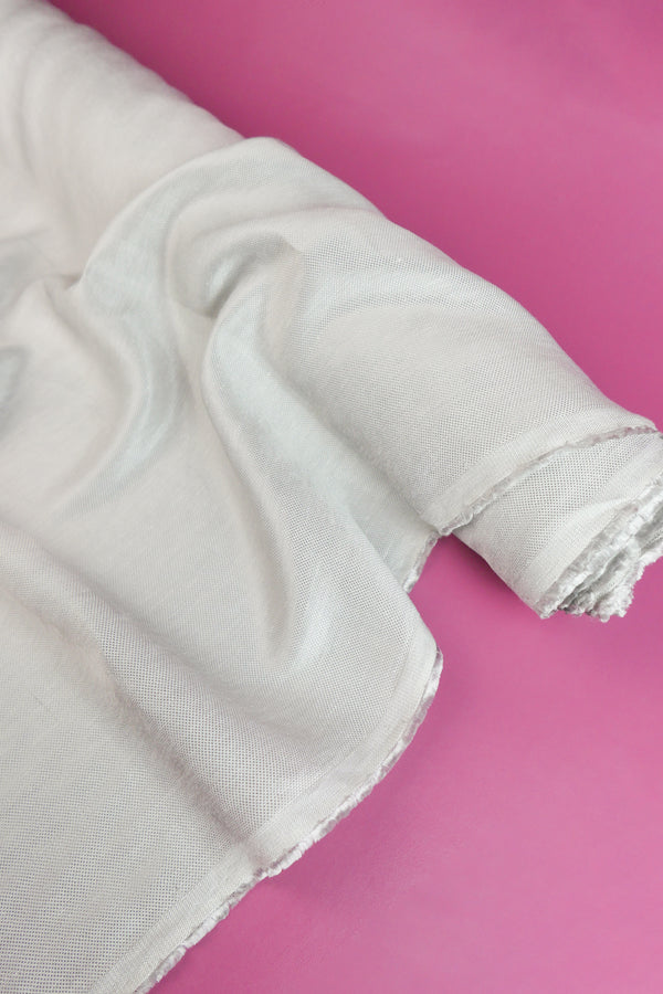 Damyana - Honeycomb Filament Linen | Silver