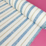 Simon - Striped Linen | Sky Blue