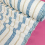 Simon - Striped Linen | Sky Blue