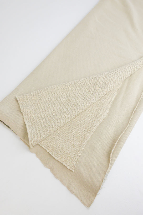 French Terry Sweatshirting | Plaster (LAST CUT- 1.5M)