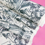 Amsterdam - Printed Viscose | Charcoal