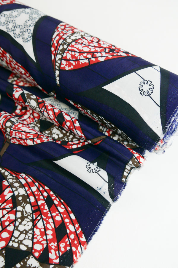 Grant - Viscose Sateen | Deep Navy