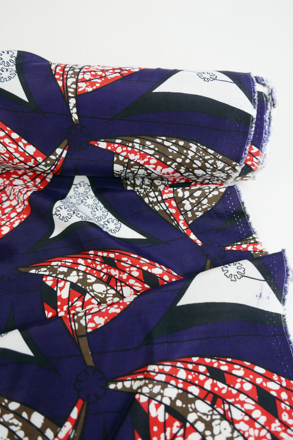 Grant - Viscose Sateen | Deep Navy