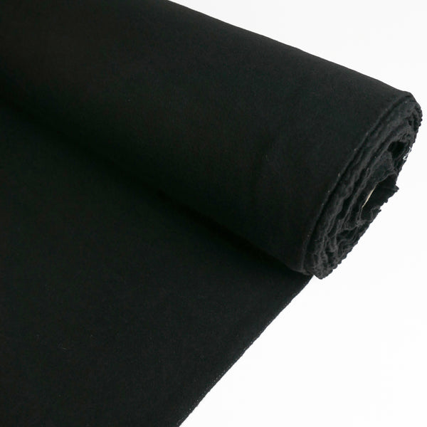 Naomi - Japanese Wool Coating | Black