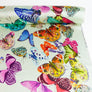 Butterfly - Italian Printed Silk Satin | Mint