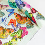 Butterfly - Italian Printed Silk Satin | Mint