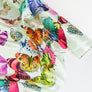 Butterfly - Italian Printed Silk Satin | Mint
