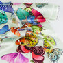 Butterfly - Italian Printed Silk Satin | Mint