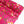 Printed Silk Georgette | Orange Orchid