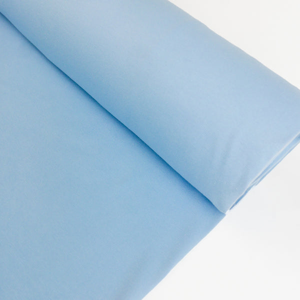 Australian Combed Cotton Ribbing | Baby Blue