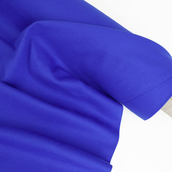 Australian Combed Cotton Ribbing | Cobalt