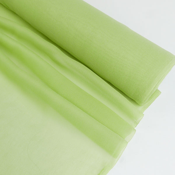 Silk Georgette | Snow Pea