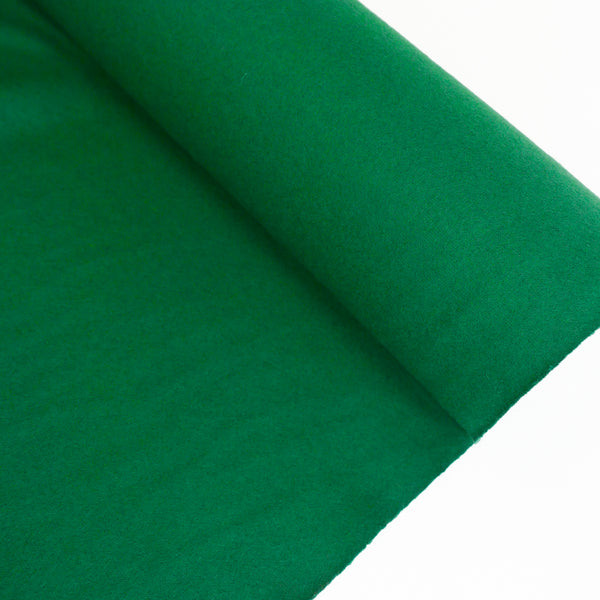 Bethany - Boiled Wool | Grass Green #6
