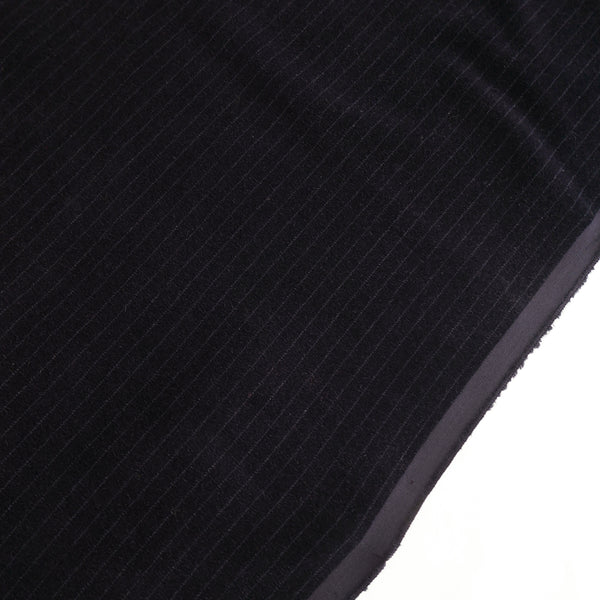 Korean Pinstripe Velvet | Amethyst