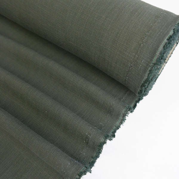 Christina - Yarn Dyed Linen | Olive