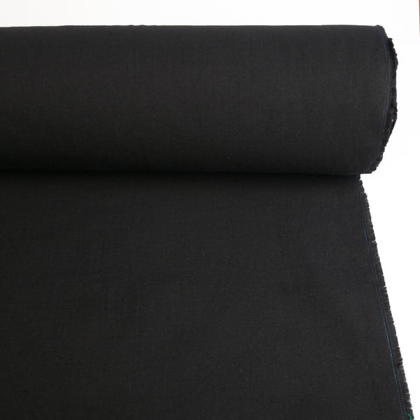Bambi - Stretch Linen | Black