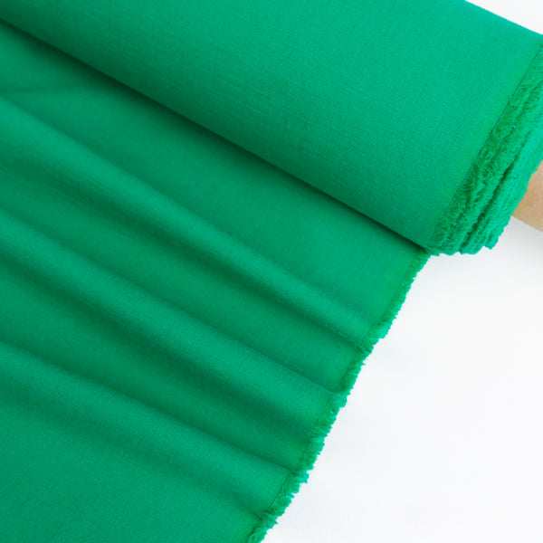 Bambi - Stretch Linen | Emerald