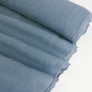 Korean Crosshatch Linen | Dusky Blue