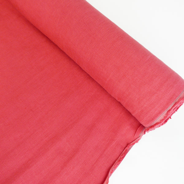 Korean Crosshatch Linen | Watermelon