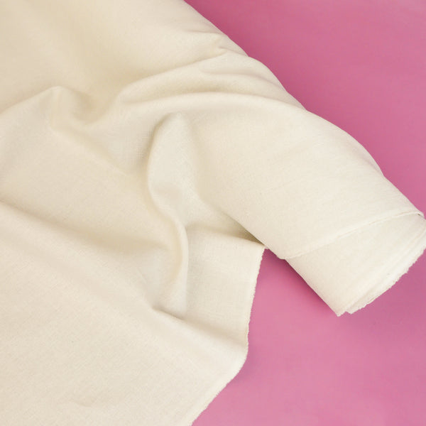 Korean Crosshatch Linen | Pumice