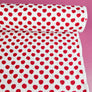 Hokkaido - Printed Seersucker Cotton | Red Polkadot