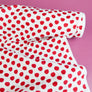 Hokkaido - Printed Seersucker Cotton | Red Polkadot