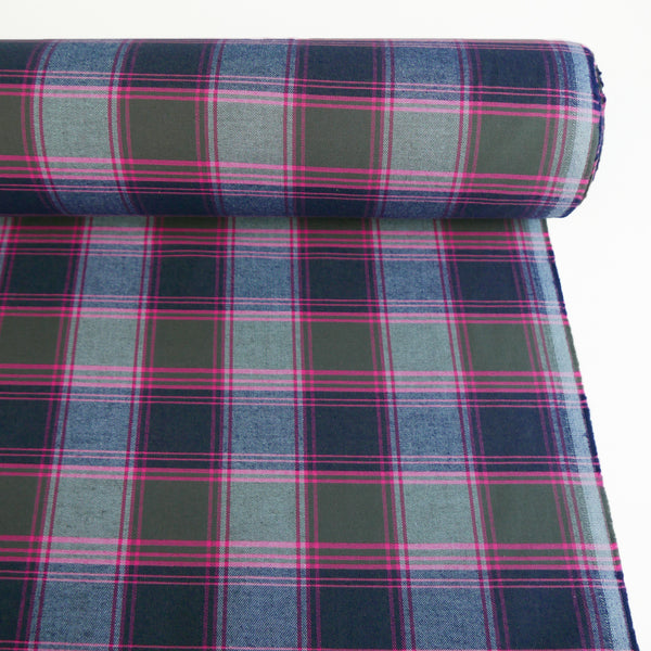 Kaia - Japanese Cotton Flannel | Magenta
