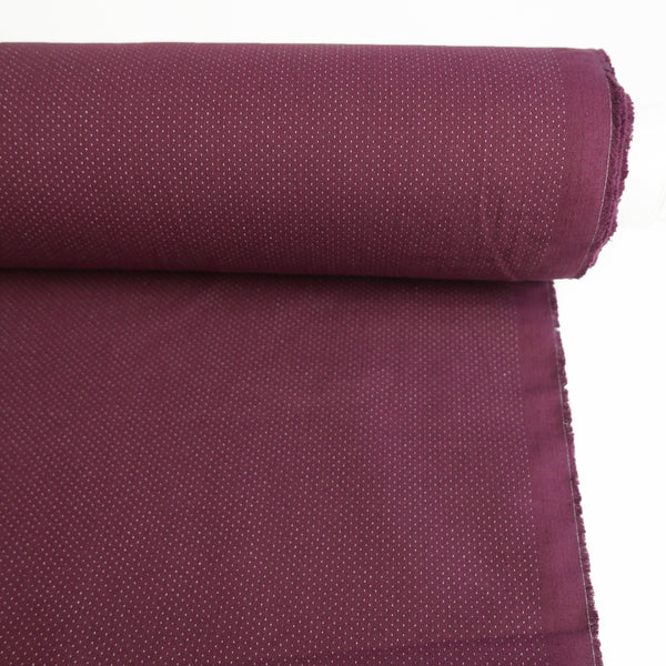 Taku - Sashiko Embroidery Cotton | Merlot