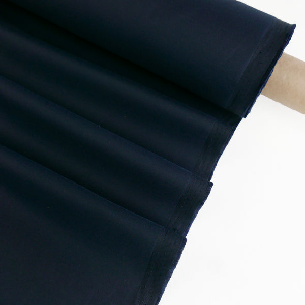 Tandi - Japanese Polished Twill | Navy