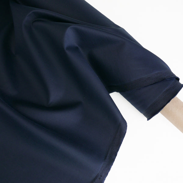Tandi - Japanese Polished Twill | Navy