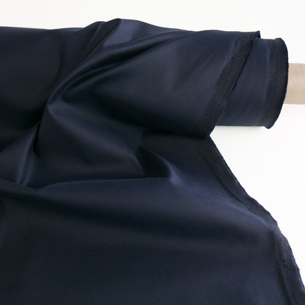Tandi - Japanese Polished Twill | Navy