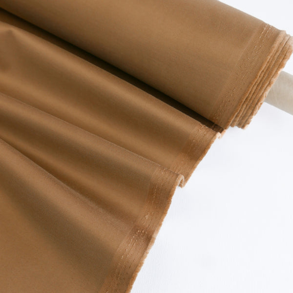 P Tandi Tandi - Japanese Polished Twill | Caramel – Drapers Fabrics
