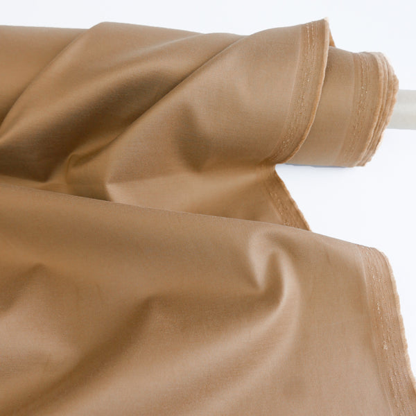 Tandi - Japanese Polished Twill | Caramel