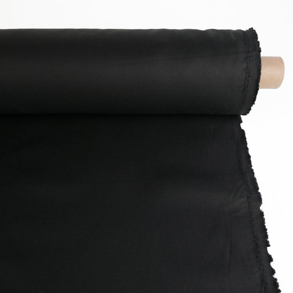 Tandi - Japanese Polished Twill | Black