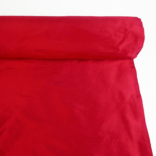 Indian Silk Dupion | Ruby